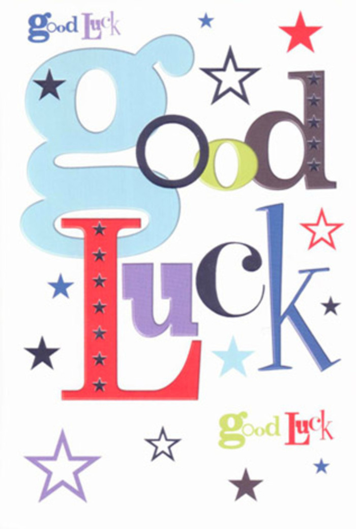 A visual festival of good wishes, this luck-themed card exudes the vibrancy and camaraderie characteristic of South Ruislip life. Each letter leaps out with personality: pastel sky blues reminiscent of calm days at Ruislip Woods, striking reds, mossy greens, and indigos as deep as the shadows in the local parks. Joyful stars, some bright as midday sun and others soft as dawn, are sprinkled like confetti across the pure white background, conjuring the spirit of celebration familiar from St. Mary's fairs. The expansive white space around each playful word lets colour and design breathe, adding a contemporary yet heartfelt touch. The texture feels visually plush-flat but substantial-a pleasure akin to cradling a well-tied bouquet from a skilled South Ruislip florist. This card offers more than a written message: it's a symbol of hope and fellowship, the kind you'd slip into the hand of a friend setting off on a fresh journey, echoing the supportive and vibrant nature found all across our corner of West London.